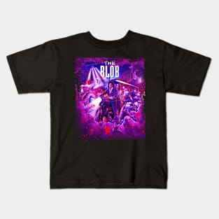 Rampaging Amorphous Terror The Blob Inspired Graphic Shirt For Thriller Fans Kids T-Shirt